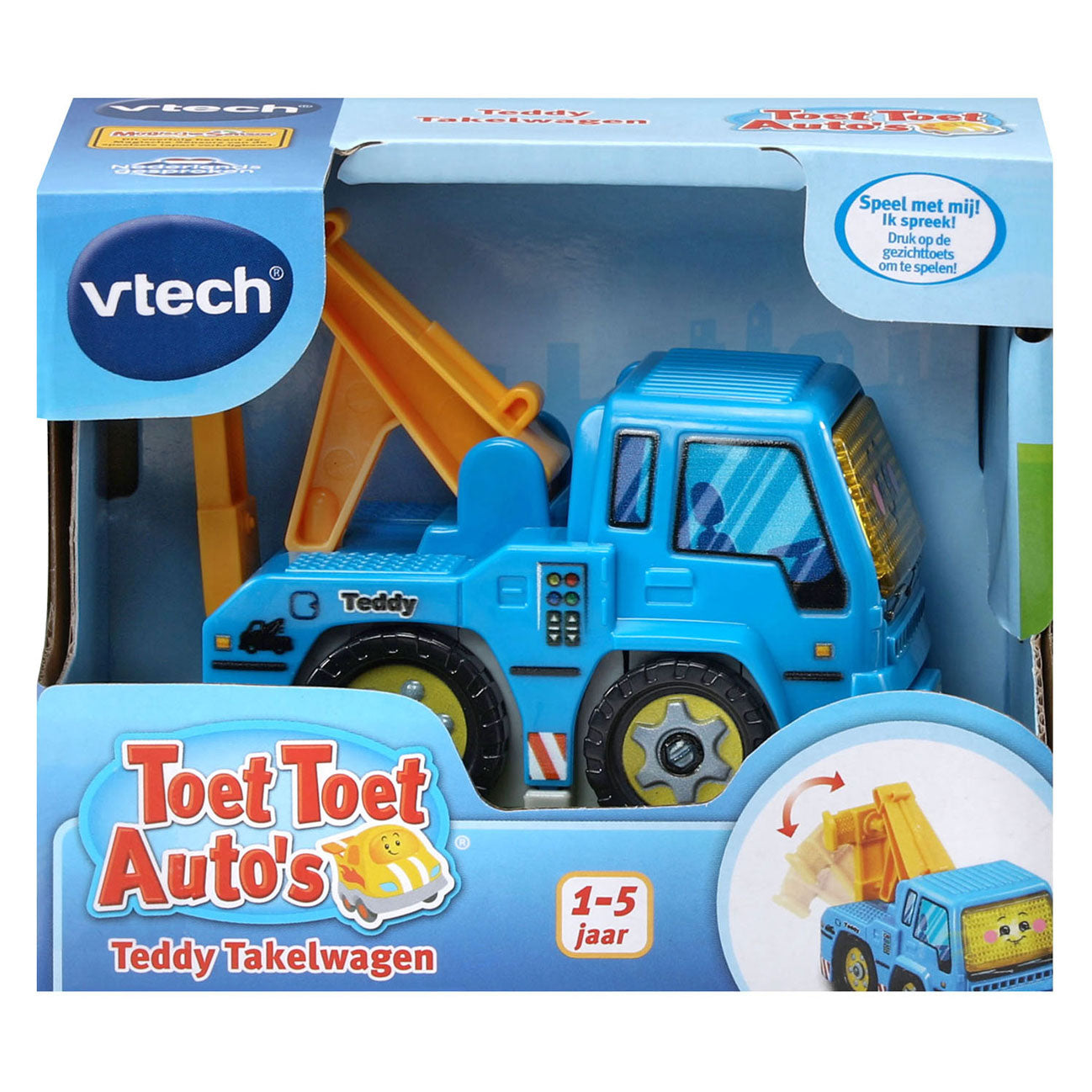 Vtech toet toet auto teddy takelwagen