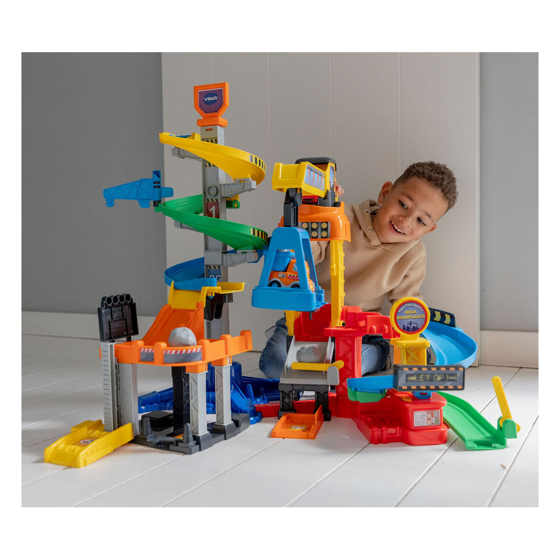 Vtech toet toet auto's mega bouwplaats