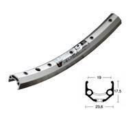 Ryde velg 28-5 8 36g alu zac-19 d-bus zilver