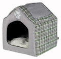 Trixie relax iglo hondenhuis silas grijs creme