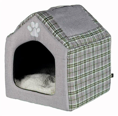 Trixie relax iglo hondenhuis silas grijs creme