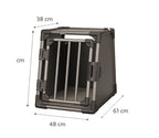 Trixie Vervoersbox aluminium grafiet