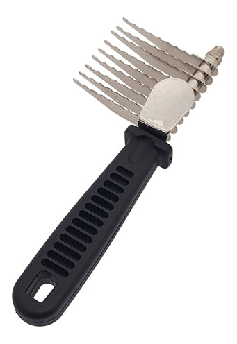 Tools-2-groom klittenkam kunststof greep