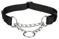 trixie halsband hond premium halfslip halsband zwart