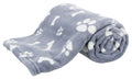 Trixie hondendeken kenny fleece bot pootjes blauw