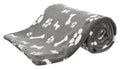Trixie hondendeken kenny fleece bot pootjes grijs