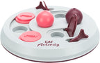 Trixie cat activity flip board bes roze lichtgrijs