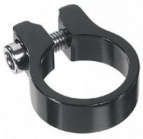 Zadelpenklem 28.6mm inbus zwart