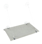 Trixie kattenmand hangmat raam velours grijs
