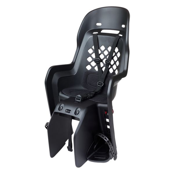 Polisport Plasticos S.A. Polisport achterzitje joy black serie cfs drager zwart