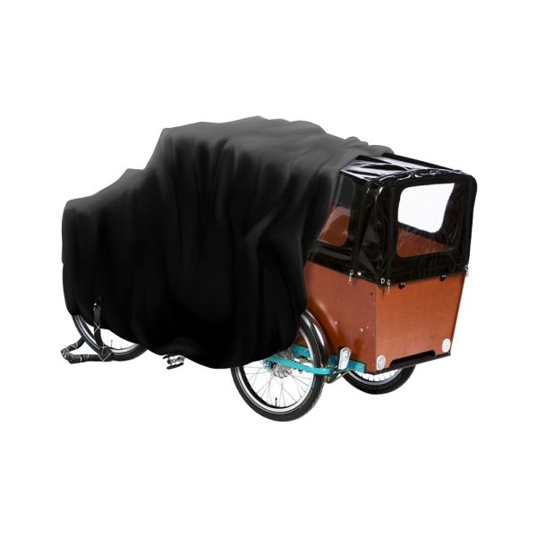 DS COVERS Hoes ds cargo bakfiets huif 3 wielen zwart