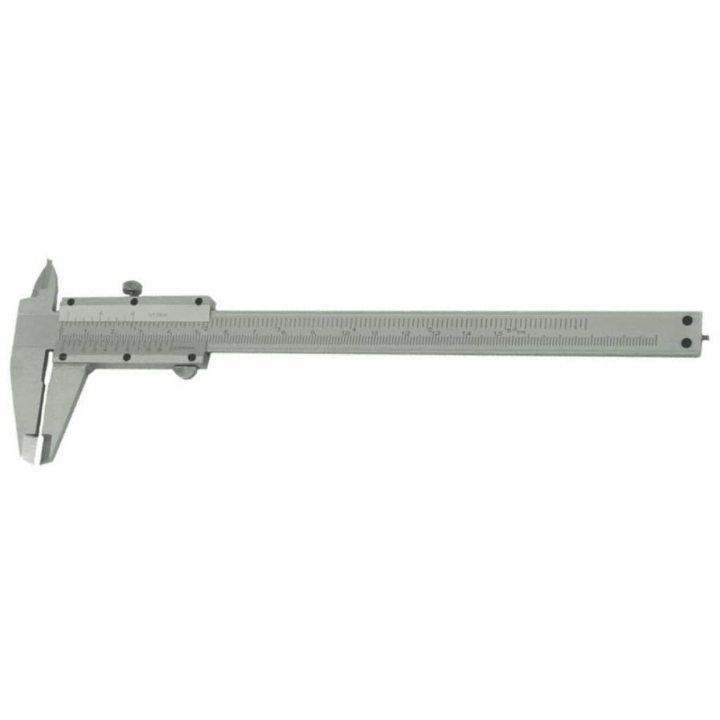 Brüder mannesmann schuifmaat 150 mm verchroomd staal (hobby) - 825