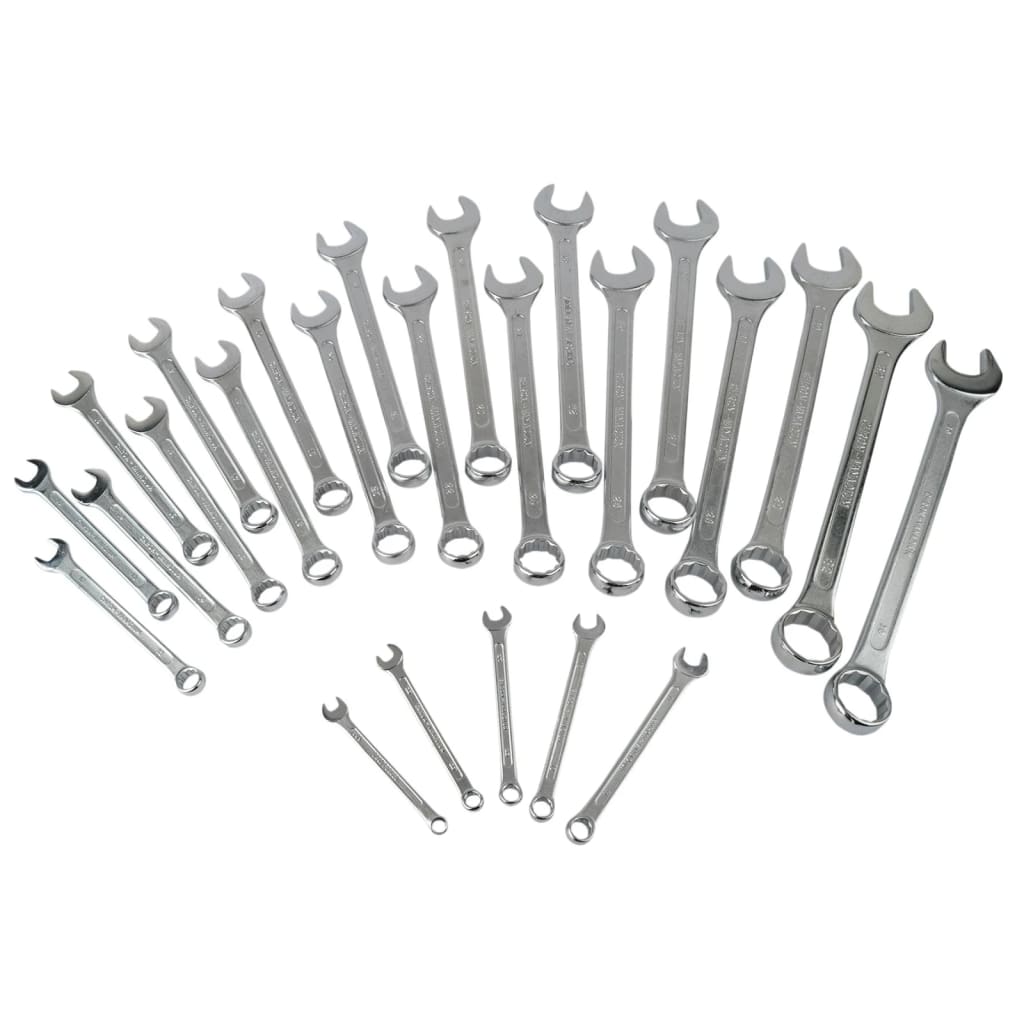 Brüder mannesmann steekringsleutelset 25 dlg cv (hobby) - 130-25
