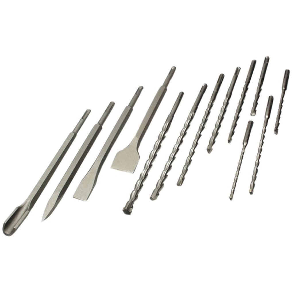 Brüder mannesmann boor- beitelset 13 dlg sds+ (hobby) - 12588
