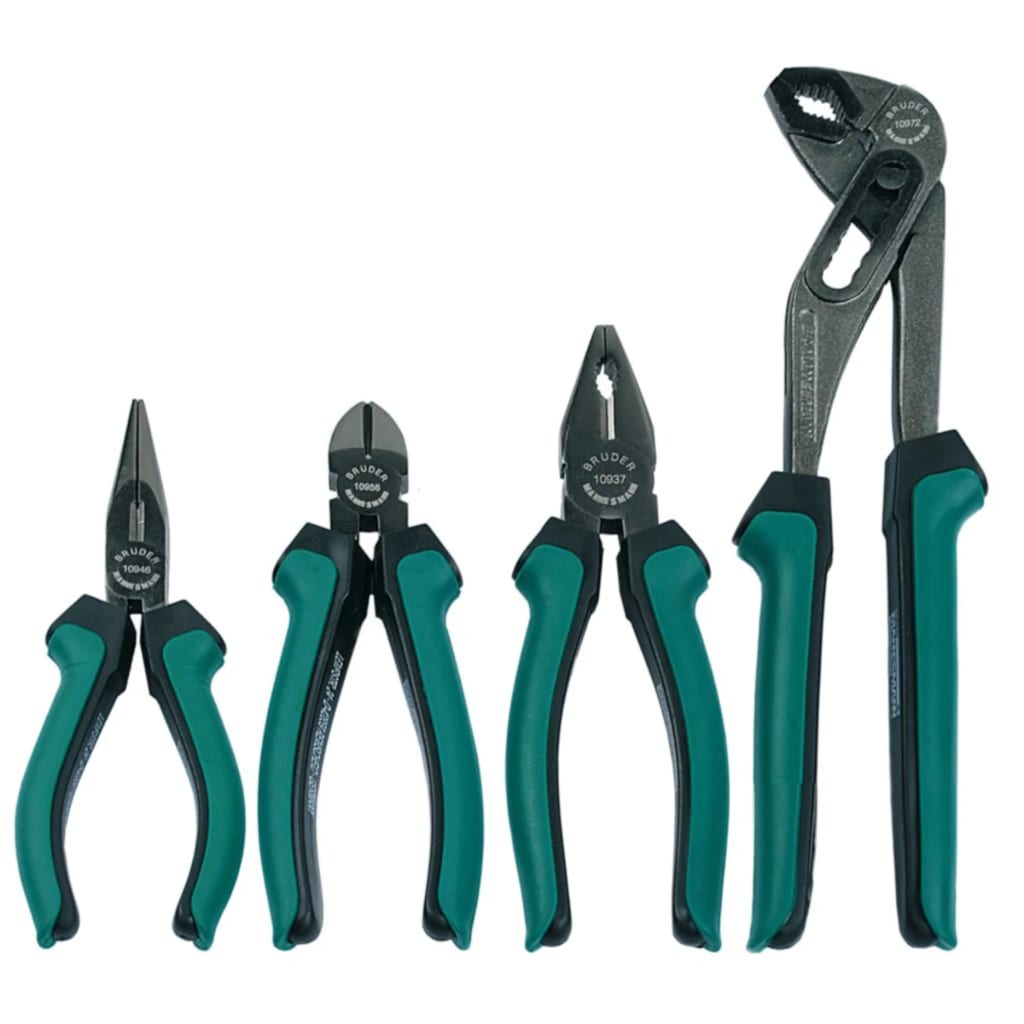 Brüder mannesmann tangenset 4 dlg (hobby) - 10997