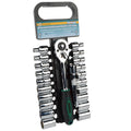 Brüder mannesmann dopsleutelset metrich-inch 22 dlg (hobby) - 29106