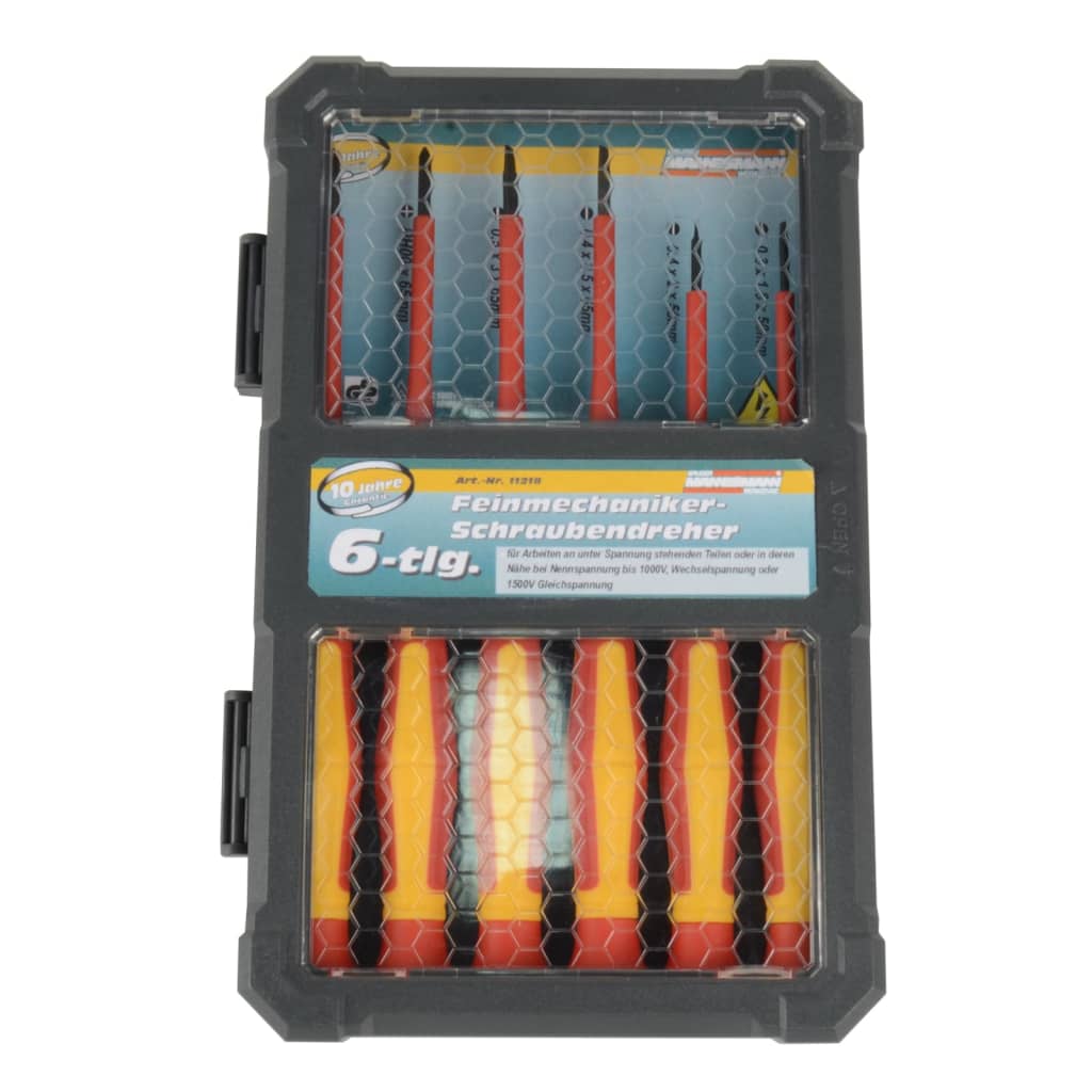 Brüder mannesmann precisie vde schroevendraaierset 6dlg (hobby) - 11218