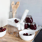 Leifheit 37211 cherry stoner kersenontpitter wit tranparant