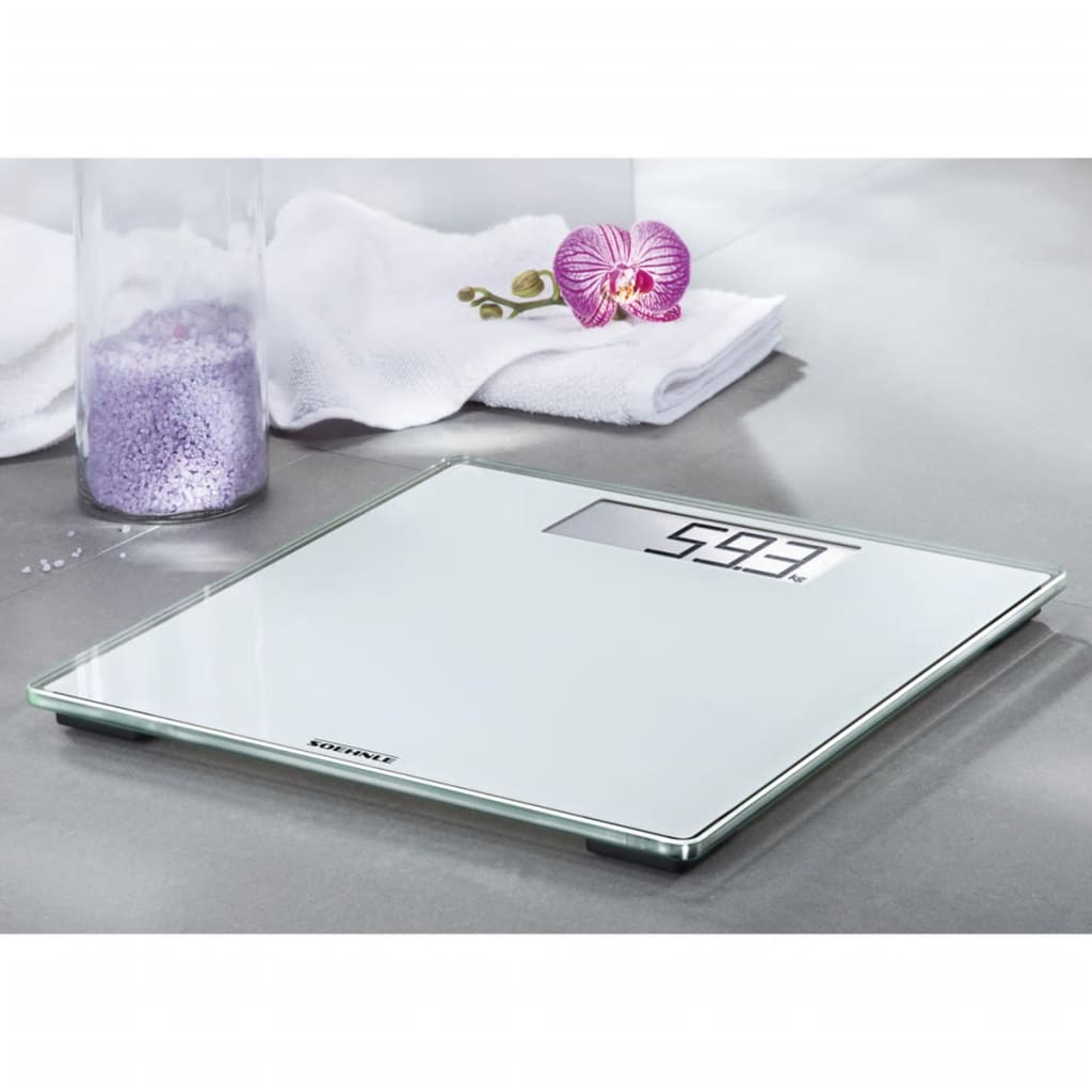 Soehnle 63853 style sense comfort 100 digitale personenweegschaal wit
