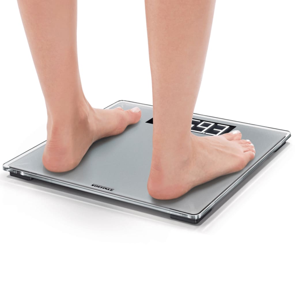 Soehnle 63864 style sense comfort 600 digitale personenweegschaal zilver