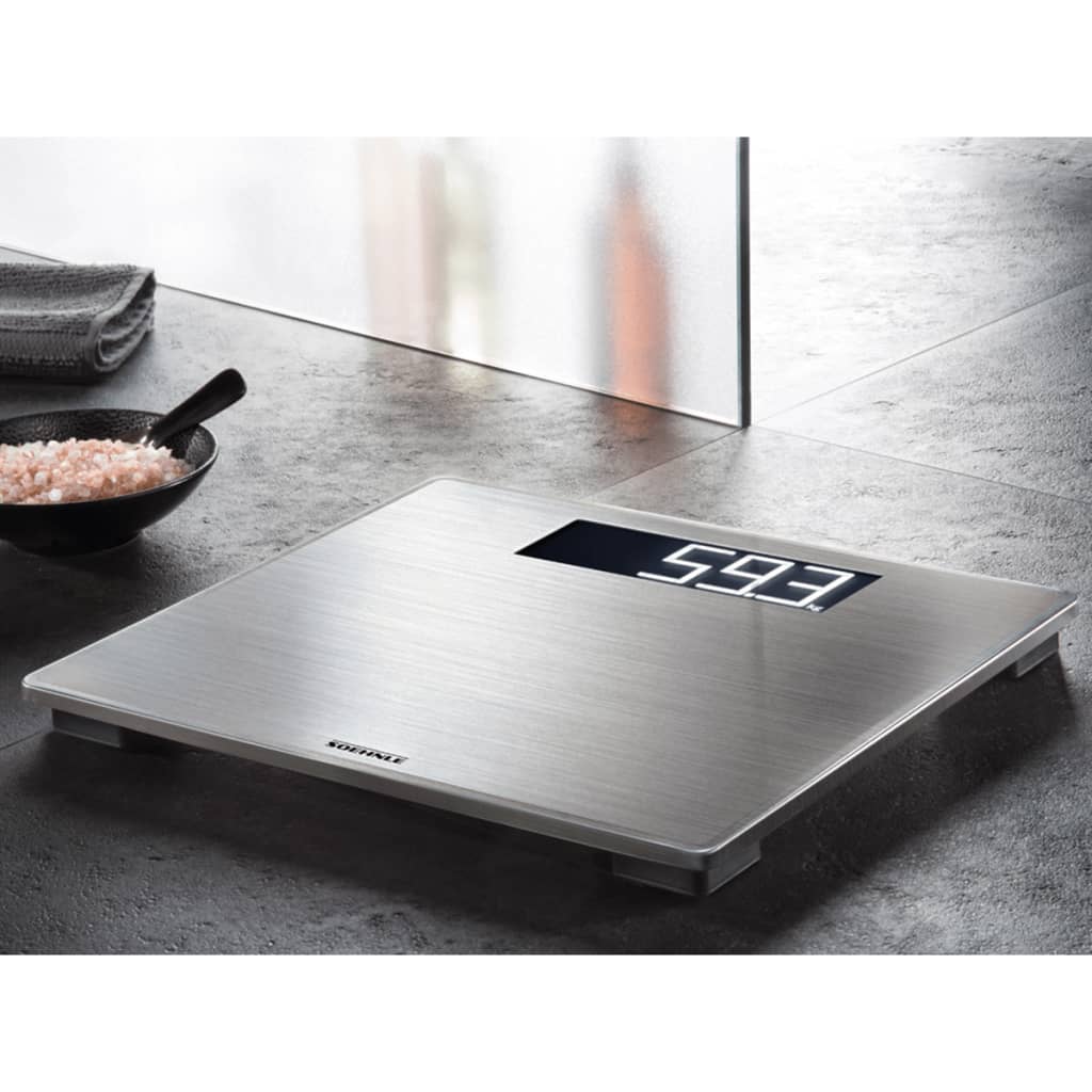Soehnle 63867 style sense safe 300 digitale personenweegschaal rvs
