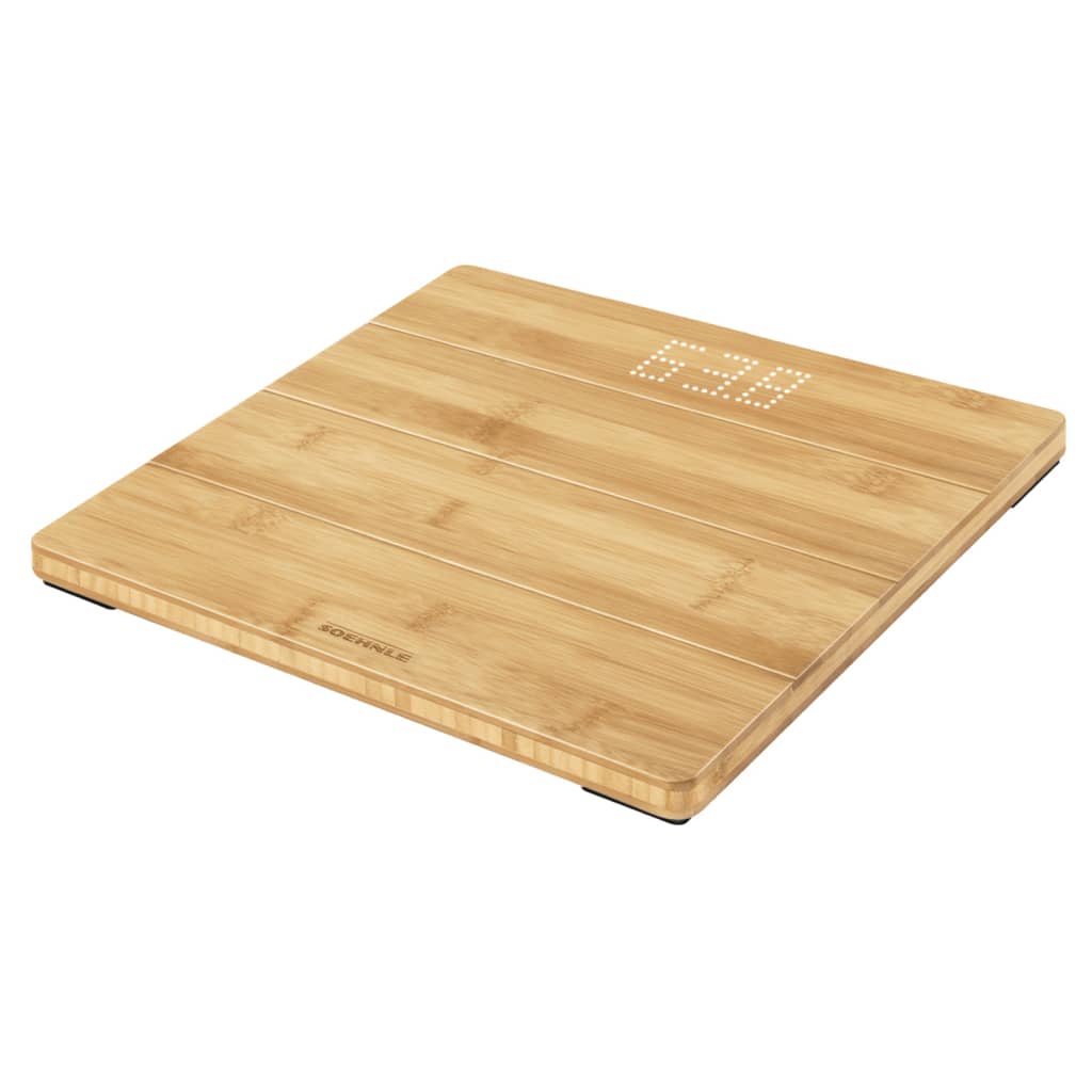 Soehnle 63880 style sense bamboo magic digitale personenweegschaal