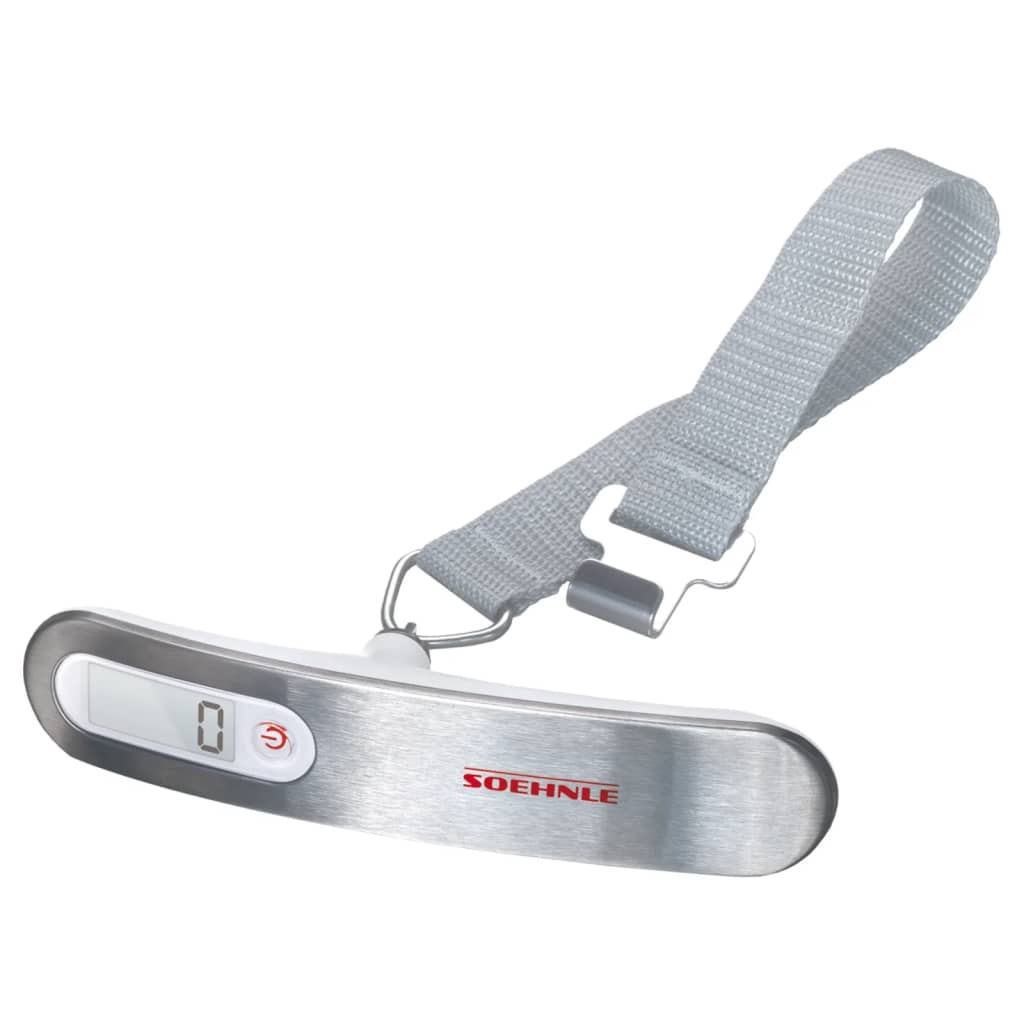 Soehnle 66172 travel digitale bagageweegschaal rvs