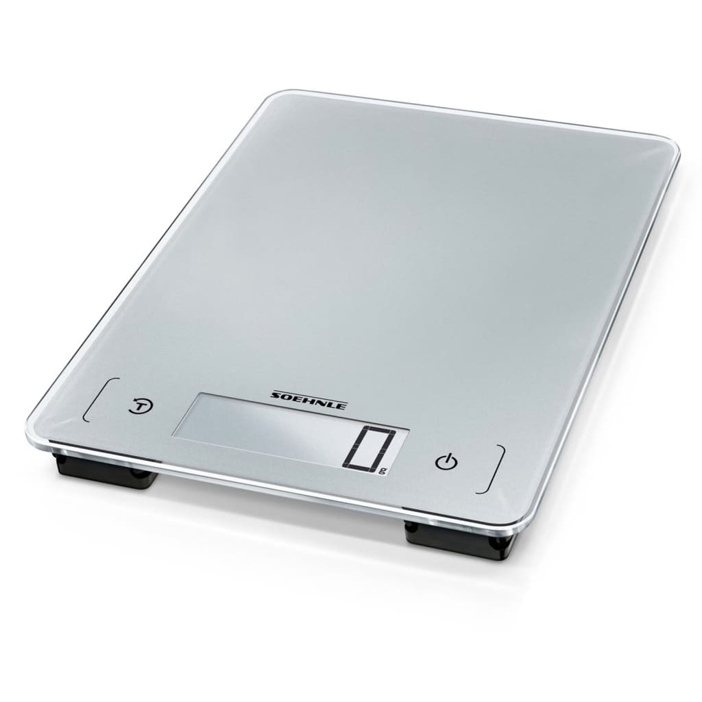 Soehnle 66225 page waterproof digitale keukenweegschaal grijs