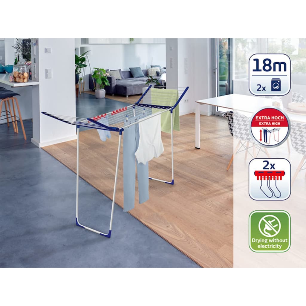 Leifheit droogrek micro duo wit