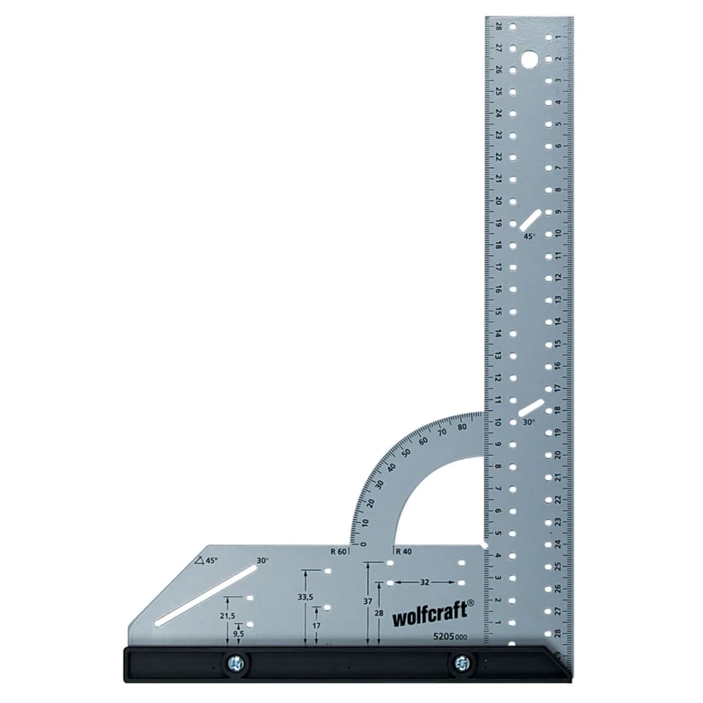 Wolfcraft universele winkelhaak | l 300mm | 1 stuk - 5205000