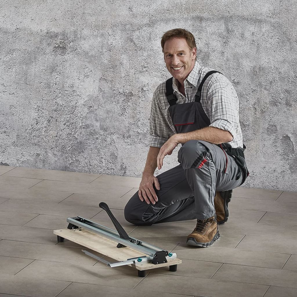 Wolfcraft tegelsnijder | tc 610 w | basisplaat van multiplex | 1 stuk - 5561000