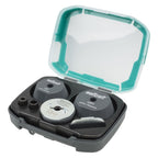 Wolfcraft set hulpstukken | voor het vergroten van gaten | 3-delig | 1 set - 5953000