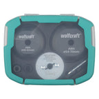 Wolfcraft set hulpstukken | voor het vergroten van gaten | 3-delig | 1 set - 5953000