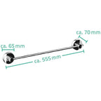 Ridder handdoekenstang 55,5x7x6,5 cm chroom 12120000
