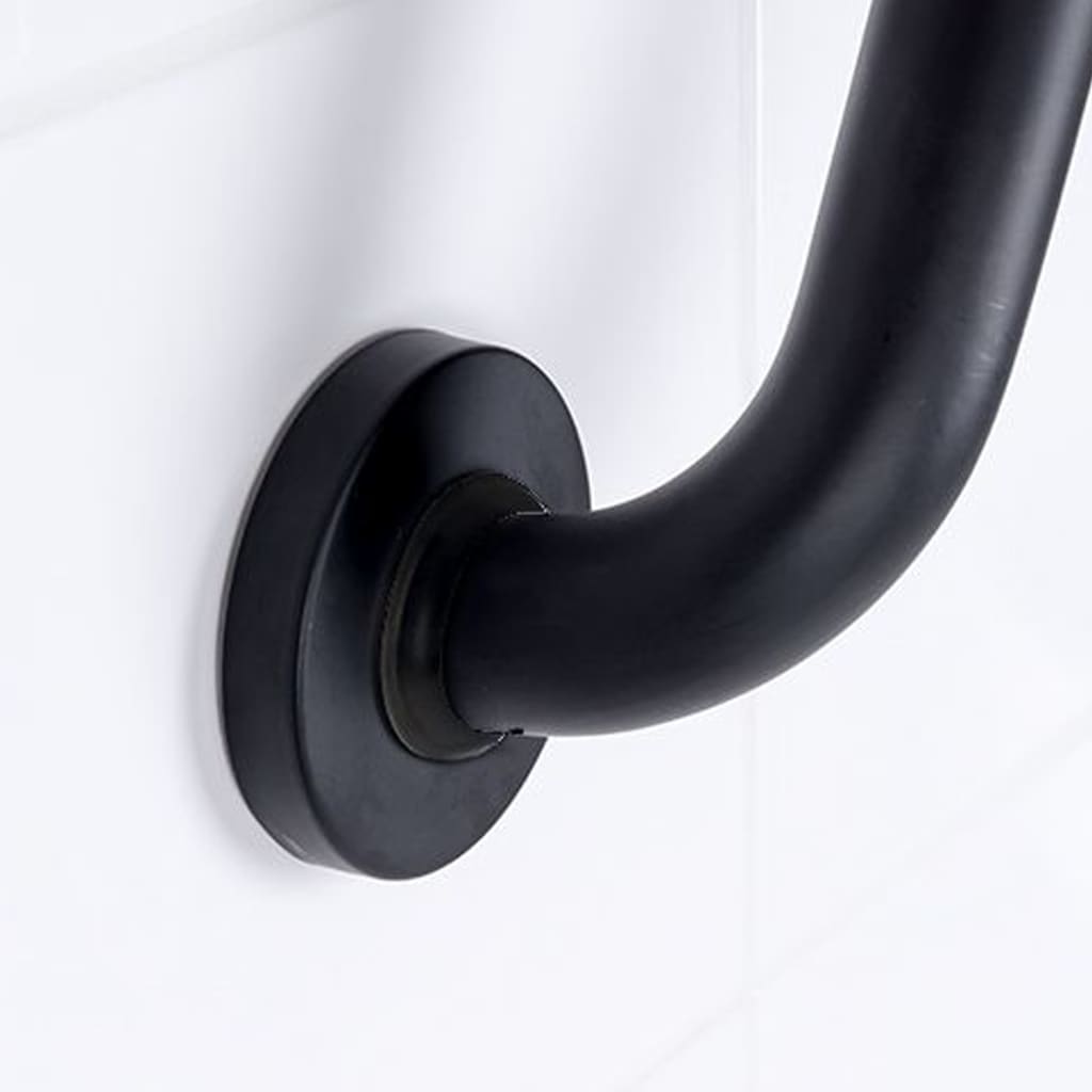 Ridder wandbeugel 30 cm aluminium zwart