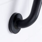 Ridder wandbeugel 30 cm aluminium zwart