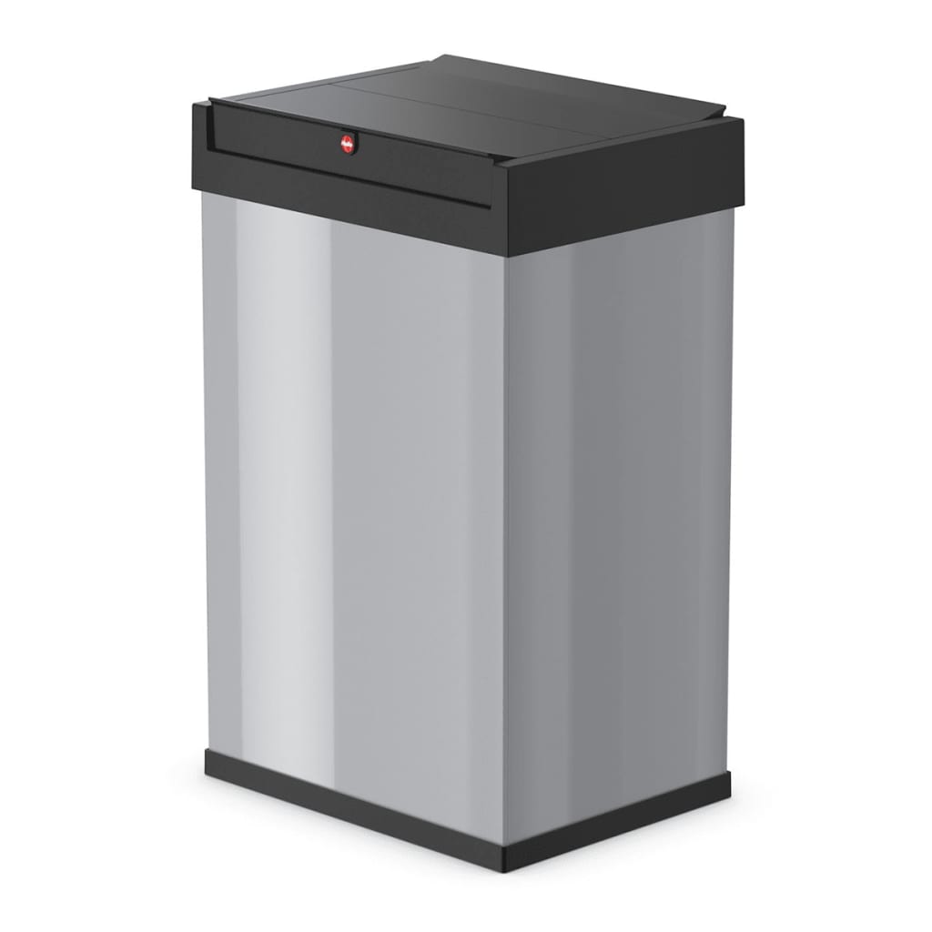 Hailo prullenbak 0840-121 zilver big-box swing l
