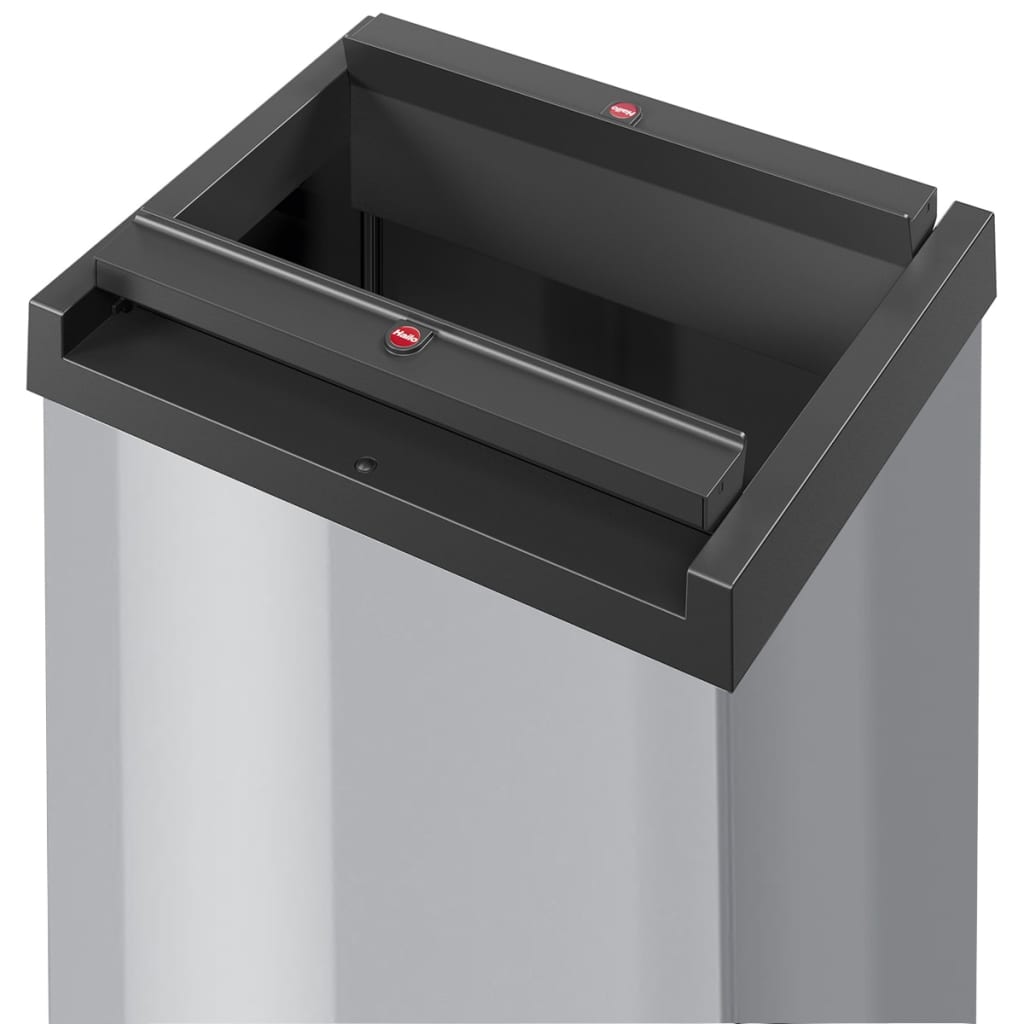 Hailo prullenbak 0840-121 zilver big-box swing l
