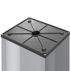 Hailo prullenbak 0840-121 zilver big-box swing l