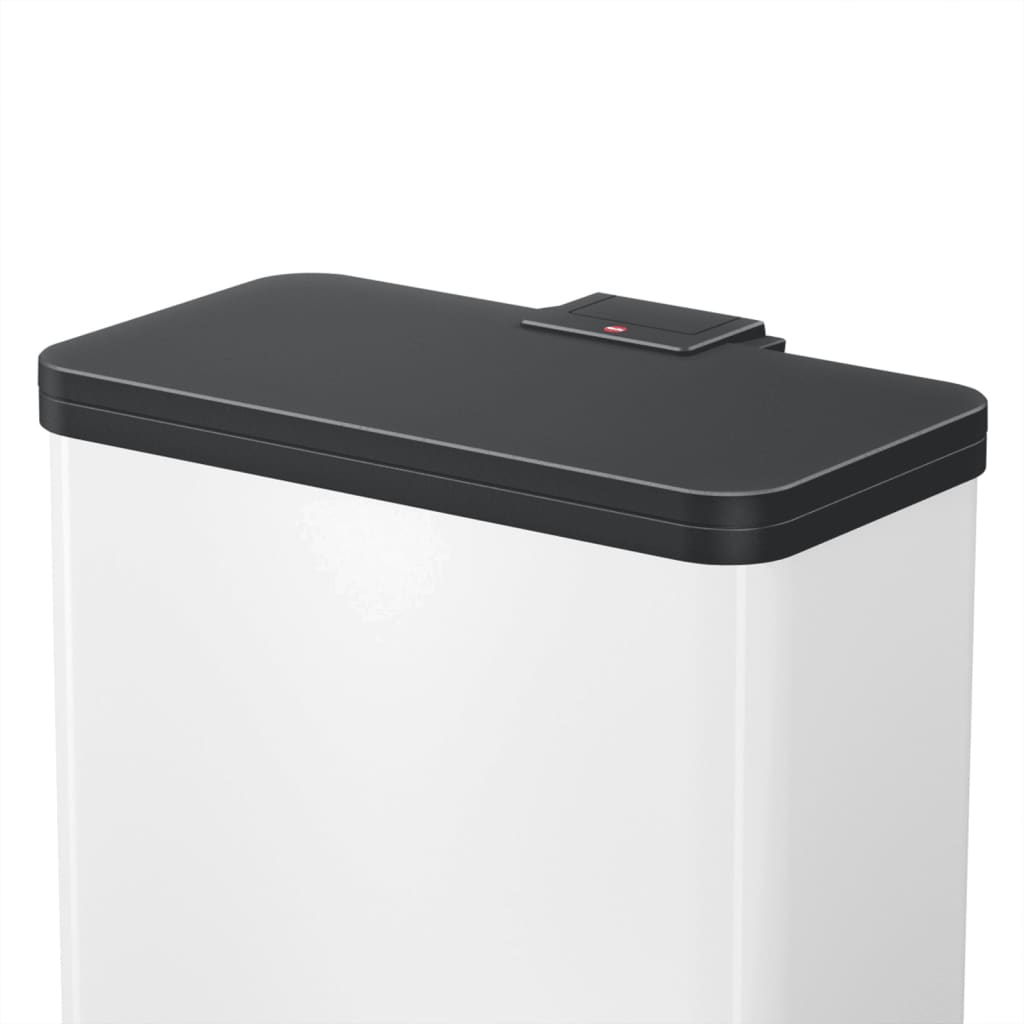 Hailo 0630-230 oko duo plus l pedaalemmer 17+9l wit zwart