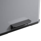 Hailo 0633-220 öko trio plus l pedaalemmer 3x9l zilver zwart