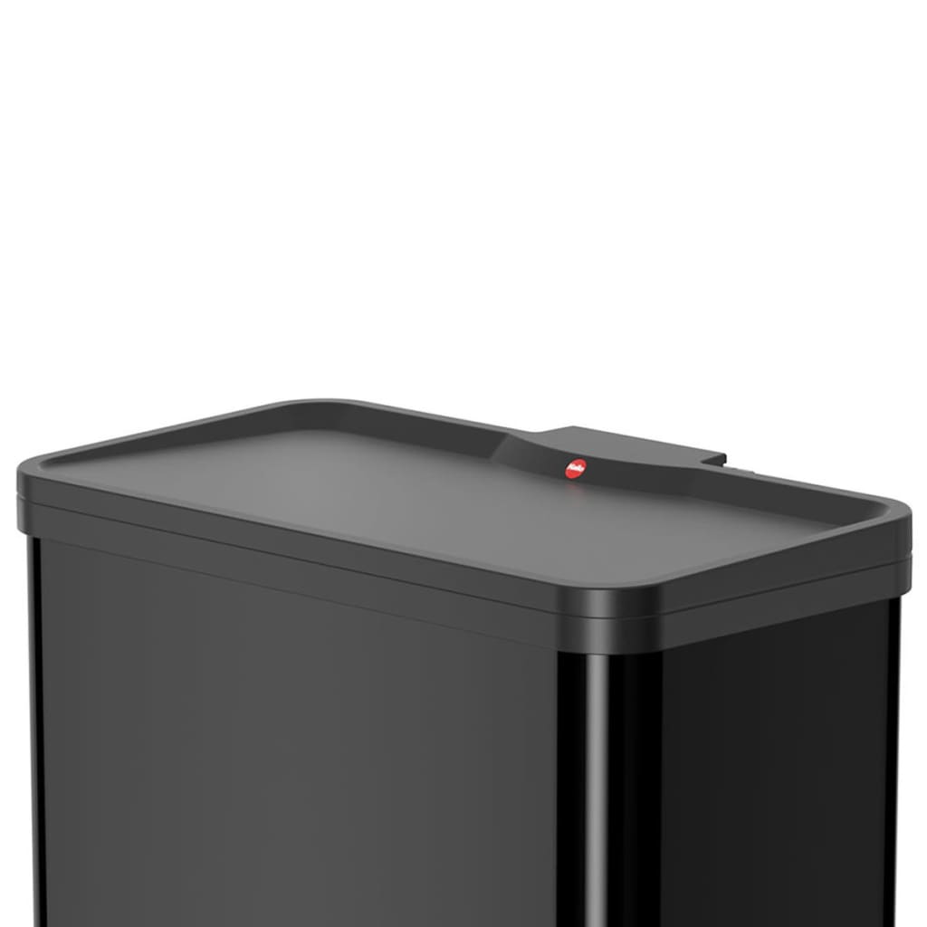Hailo 0633-260 öko trio plus l pedaalemmer 3x9l zwart