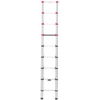 Hailo t80 aluminium telescoopladder 9 treden 94-264 cm
