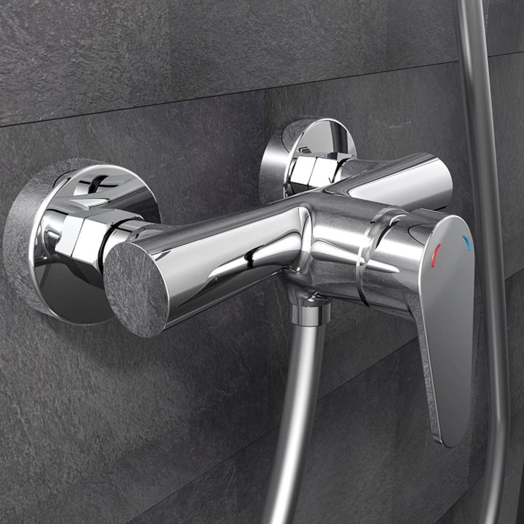 Pic schutte o ééngreepsmengkraan douche | chroom 13214