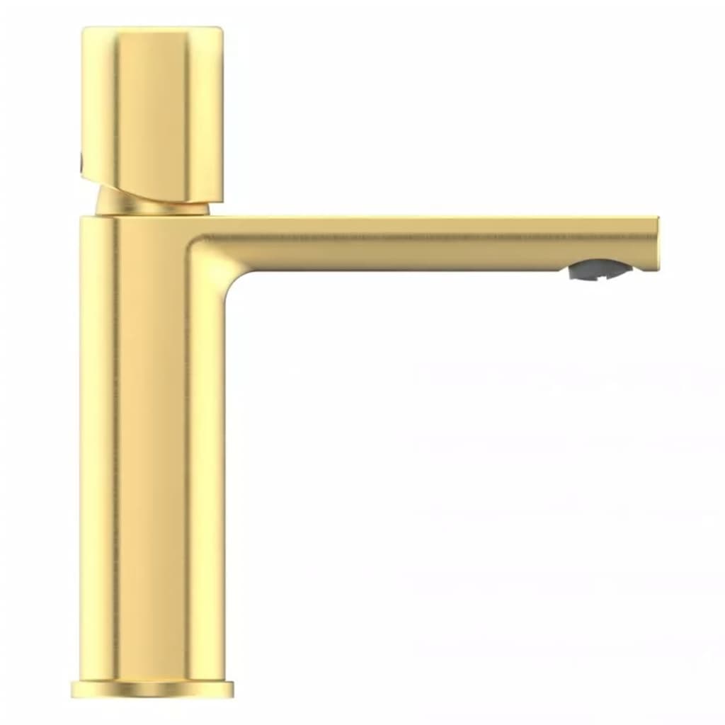 Ngk schutte new york ééngreepsmeraan wastafel, goud mat - 33617