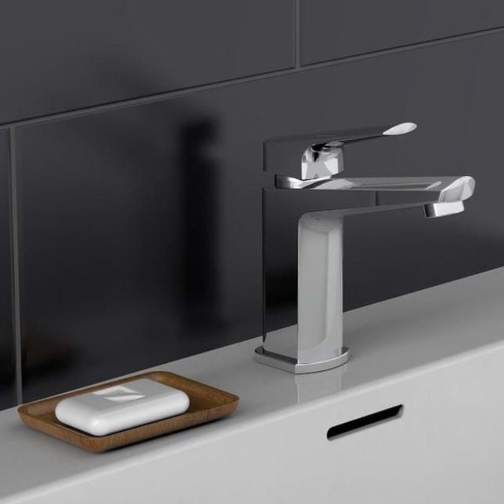 Ngk schutte raven ééngreepsmeraan wastafel | chroom - 34010 34010