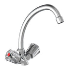 Schutte duo mix ii tweegreepskraan keuken | lage druk | chroom 47900