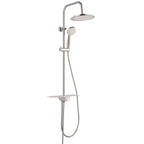 Schutte aquastar hoofddouche set met planchet | chroom-wit 60500