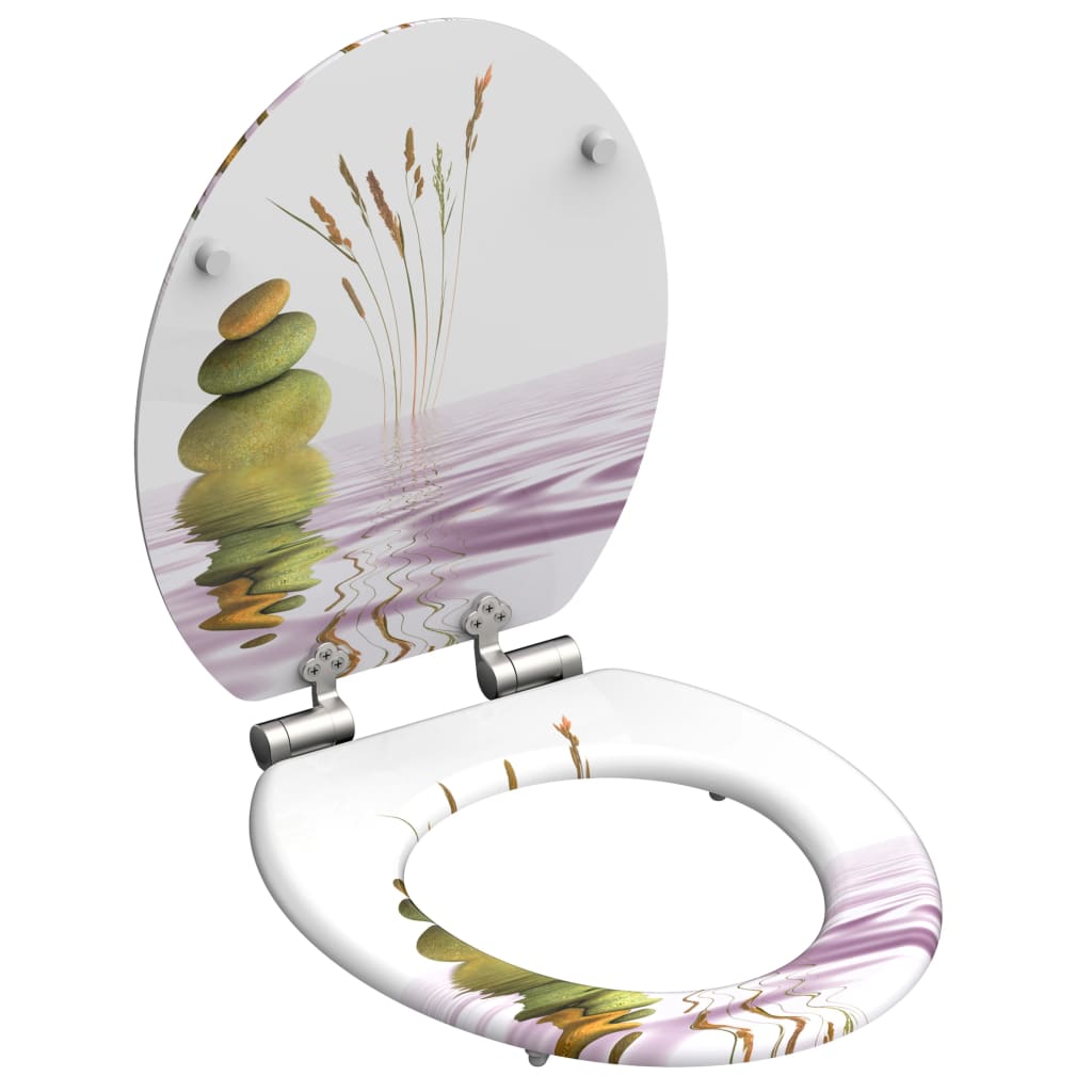 Schutte mdf wc-bril balance met soft-close 80122