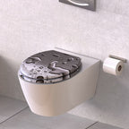 Schutte mdf wc-bril grey steel met soft-close 80123